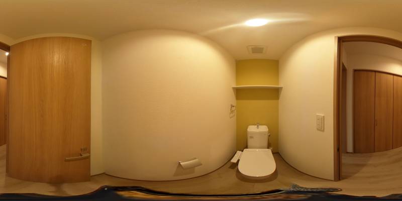 パノラマ画像トイレ