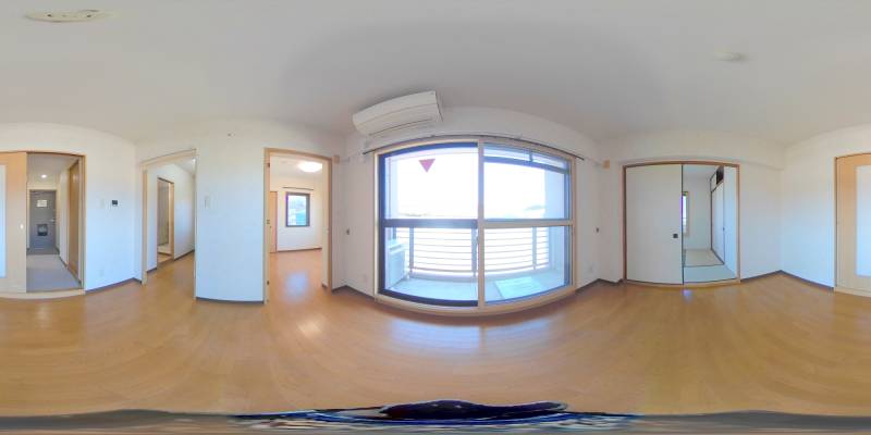 パノラマ画像リビング