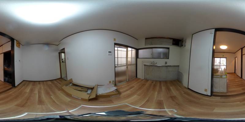 パノラマ画像洋室