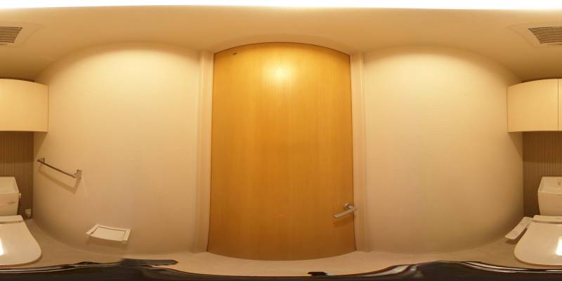 パノラマ画像トイレ