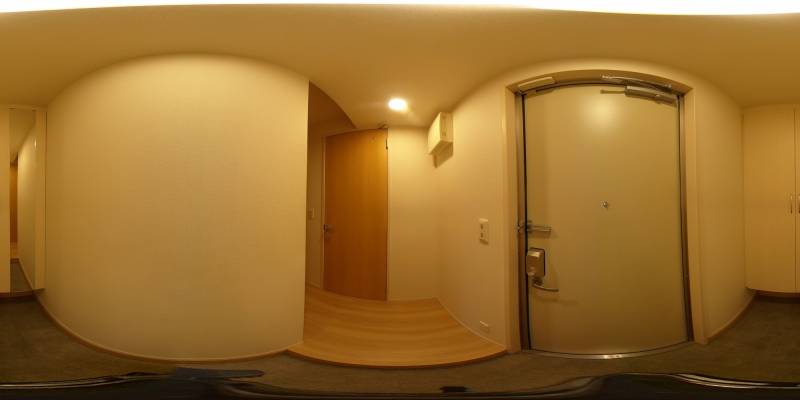 パノラマ画像玄関