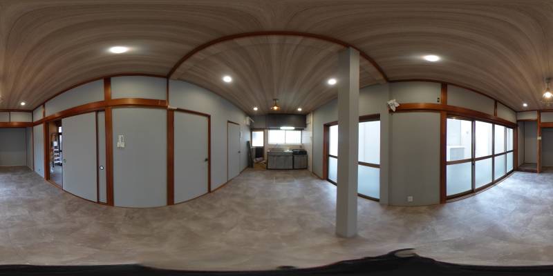 パノラマ画像リビング