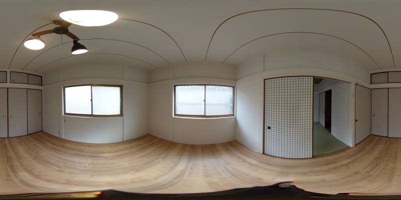 パノラマ画像洋室