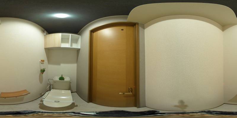 パノラマ画像トイレ