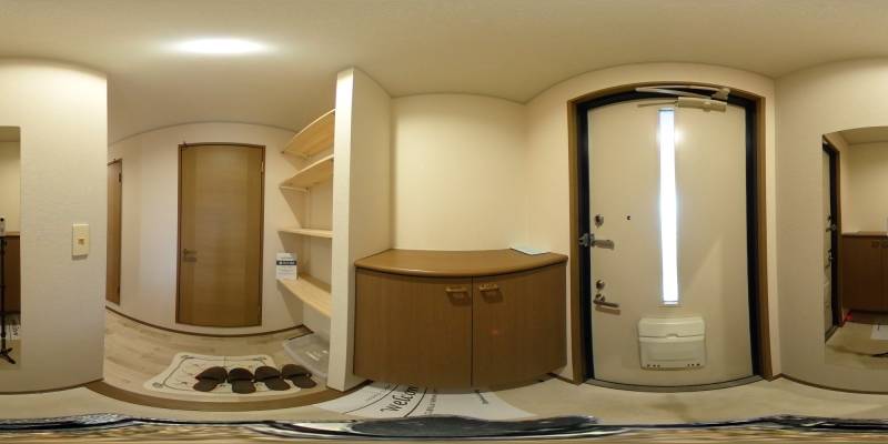 パノラマ画像玄関