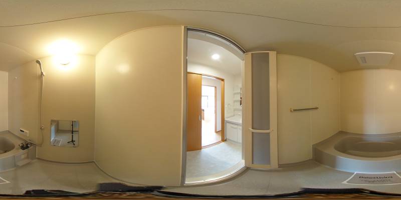 パノラマ画像バスルーム