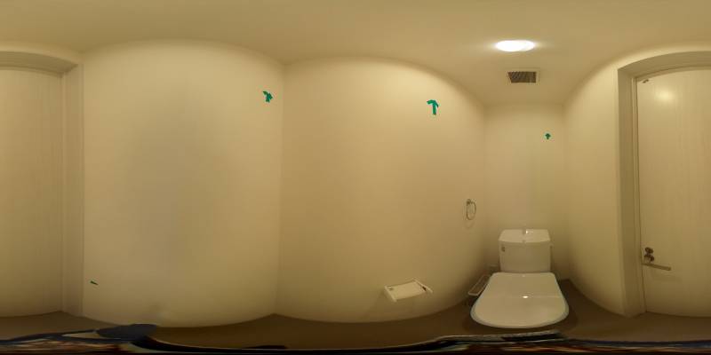 パノラマ画像トイレ