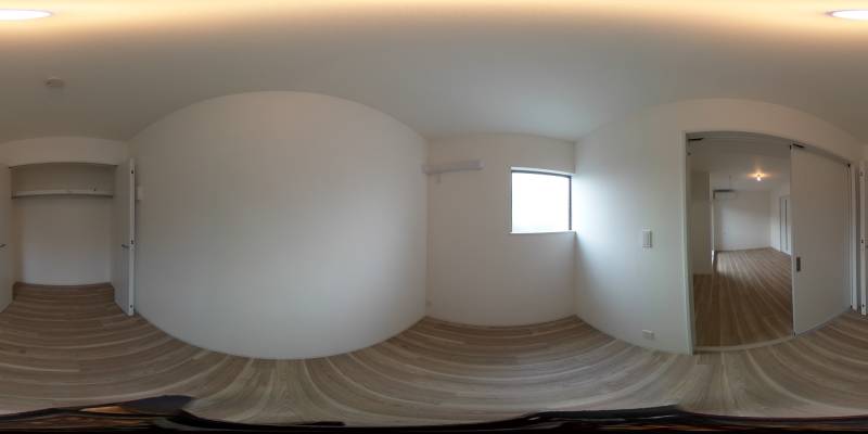 パノラマ画像洋室