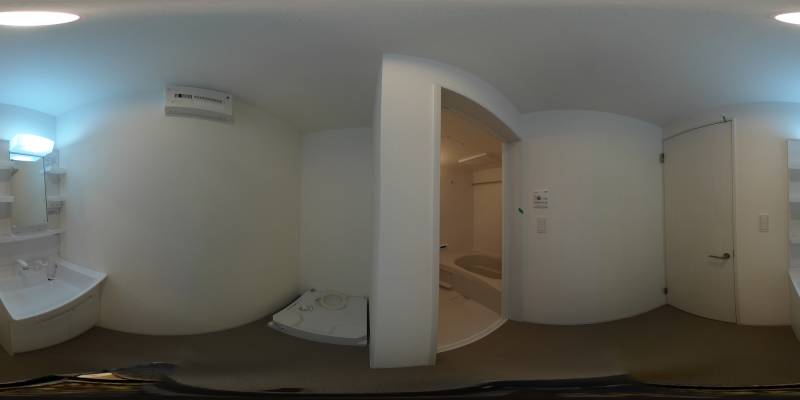 パノラマ画像洗面所