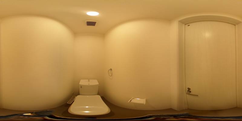 パノラマ画像トイレ