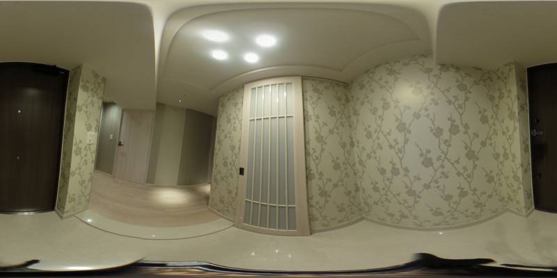 パノラマ画像玄関