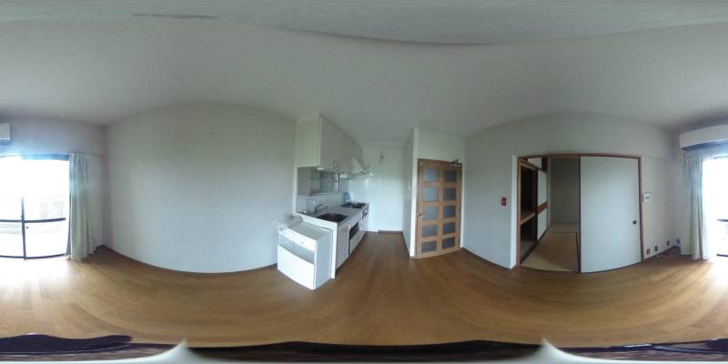 パノラマ画像洋室