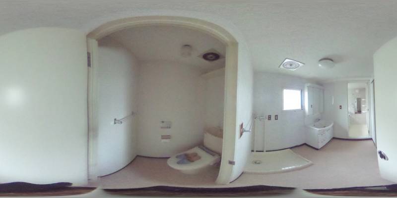 パノラマ画像トイレ
