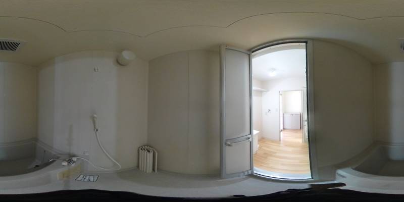 パノラマ画像バスルーム