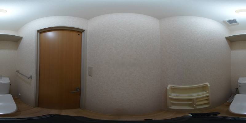 パノラマ画像トイレ