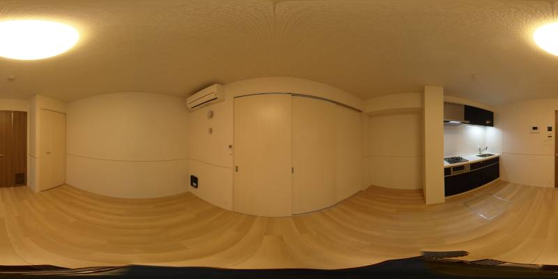 パノラマ画像リビング