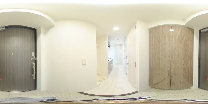 パノラマ画像玄関