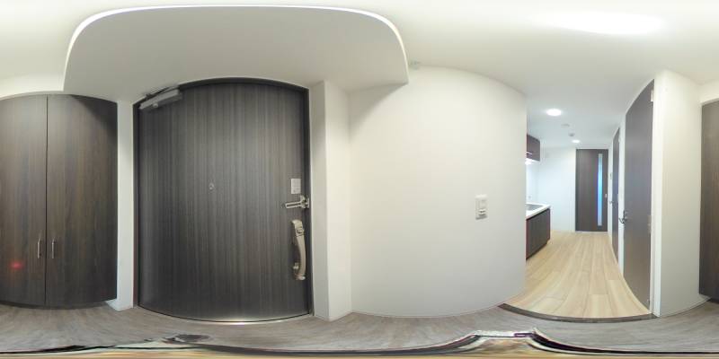 パノラマ画像玄関