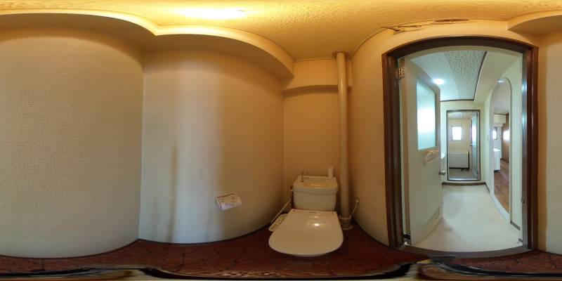 パノラマ画像トイレ