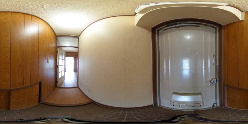 パノラマ画像玄関