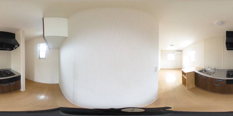 パノラマ画像キッチン
