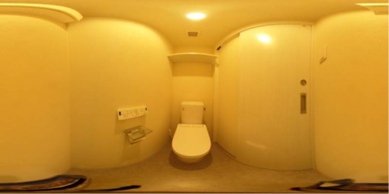 パノラマ画像トイレ