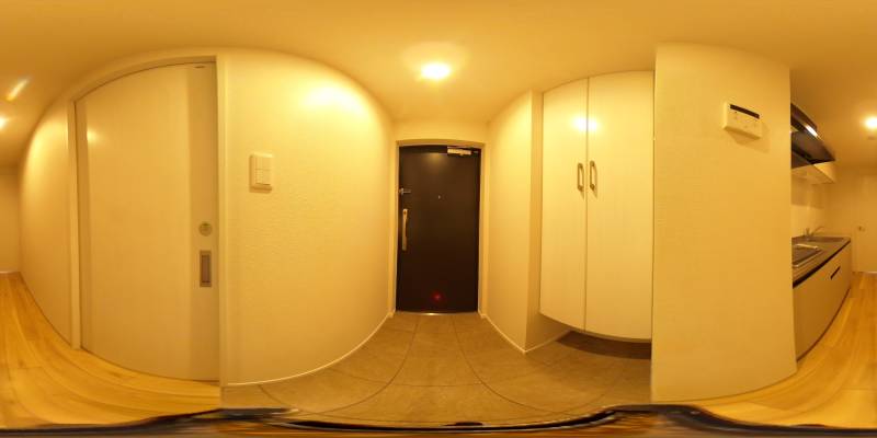 パノラマ画像玄関