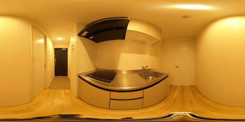 パノラマ画像キッチン