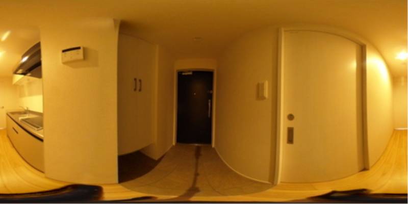 パノラマ画像玄関