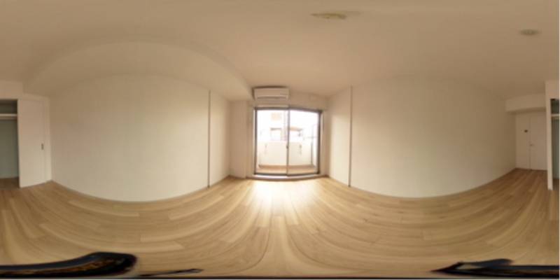 パノラマ画像洋室