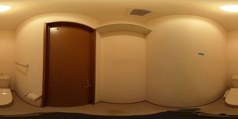 パノラマ画像トイレ