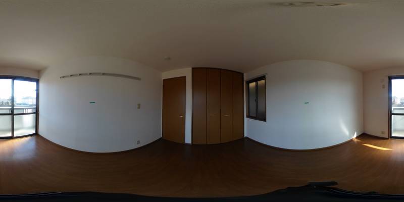 パノラマ画像洋室