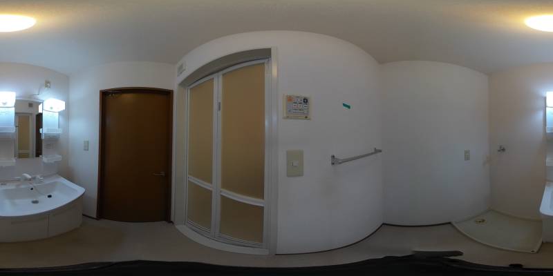 パノラマ画像洗面所