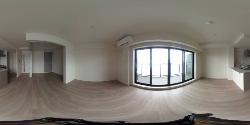 パノラマ画像リビング