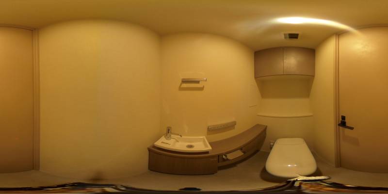 パノラマ画像トイレ