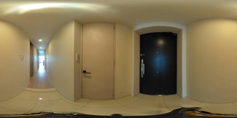 パノラマ画像玄関