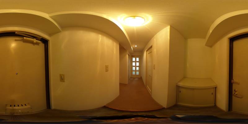 パノラマ画像玄関