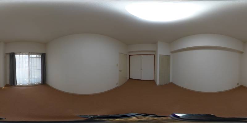 パノラマ画像洋室