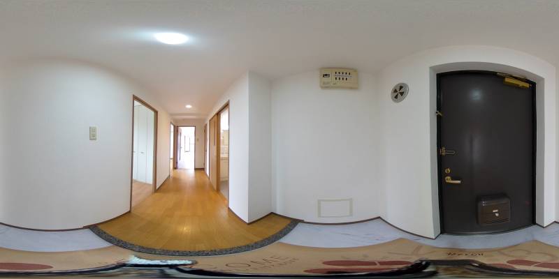 パノラマ画像玄関