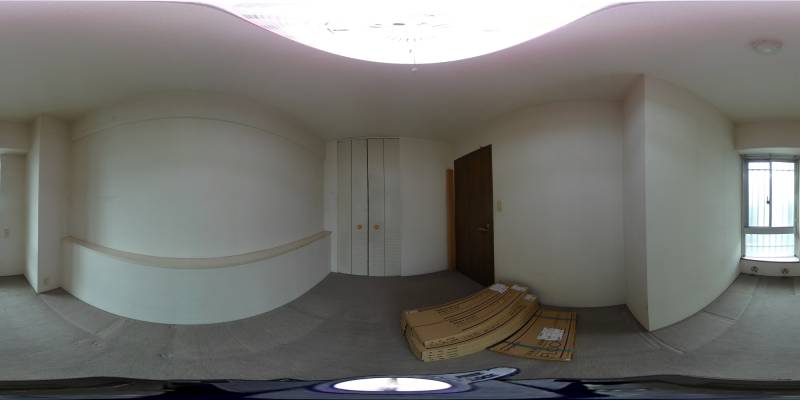 パノラマ画像洋室
