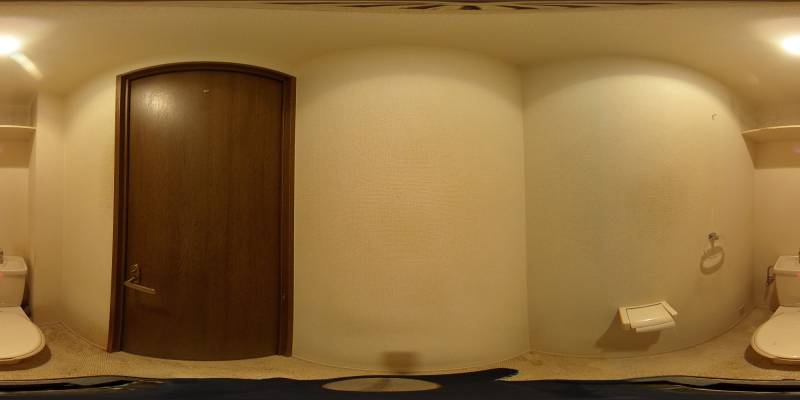 パノラマ画像トイレ