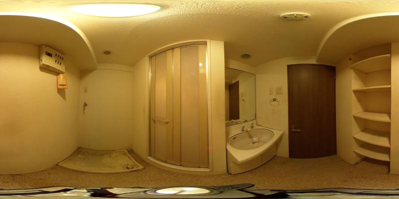 パノラマ画像洗面所