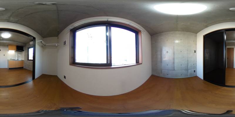 パノラマ画像洋室