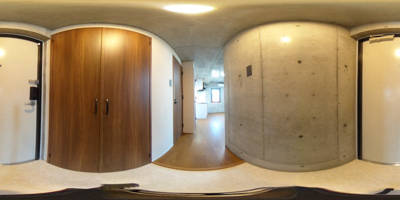 パノラマ画像玄関