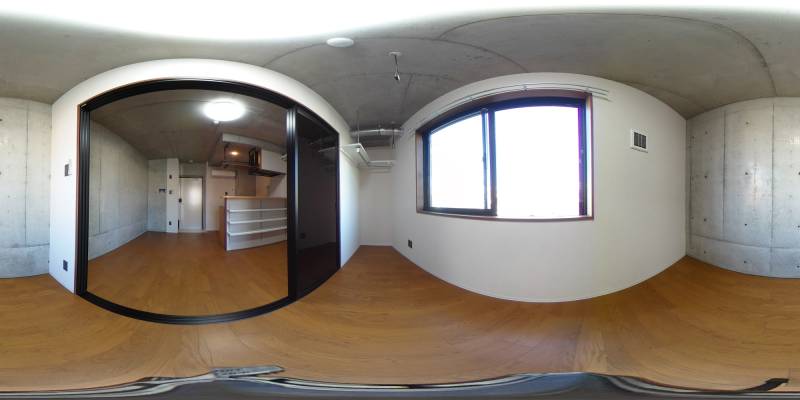 パノラマ画像洋室