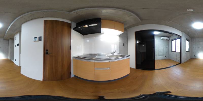 パノラマ画像キッチン