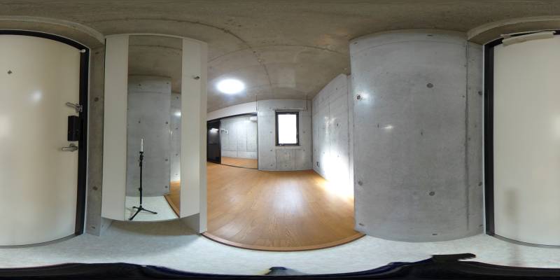 パノラマ画像玄関