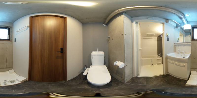 パノラマ画像トイレ