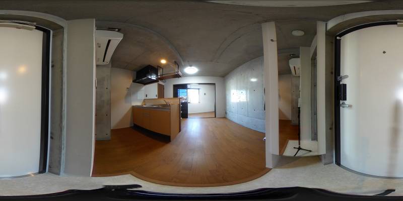 パノラマ画像玄関