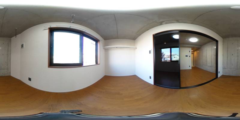 パノラマ画像洋室